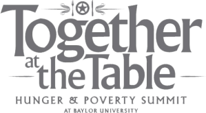 together at table